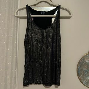 French Connection shimmer tank top
